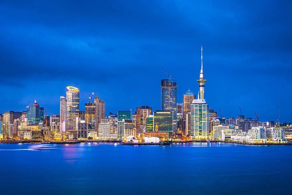 Apartmán Luxury Waterfront Nest Above Viaduct Harbour Auckland Exteriér fotografie